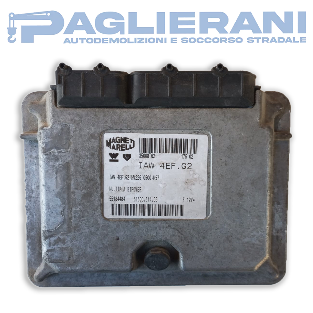 Centralina Magneti Marelli ECU Multipla Bipower IAW4EF42 (Codice Rif. 55184484)