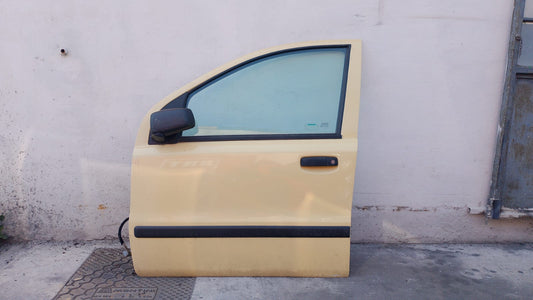 Porta Portiera Sportello Anteriore Originale Completo SX FIAT Panda 2005 Giallo