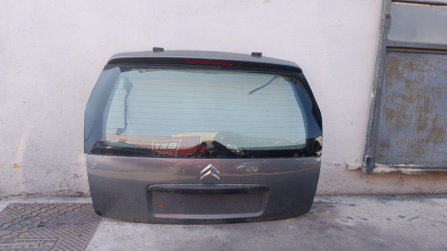 Portellone Completo Porta Posteriore Originale Citroen C3 2005 Grigio