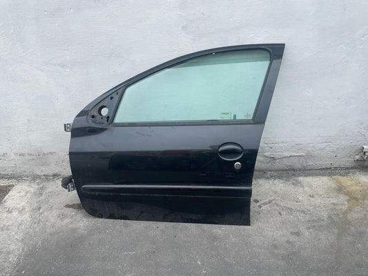 Porta Portiera Sportello Anteriore Originale SX Peugeot 207 Plus 2006-2015 Nero