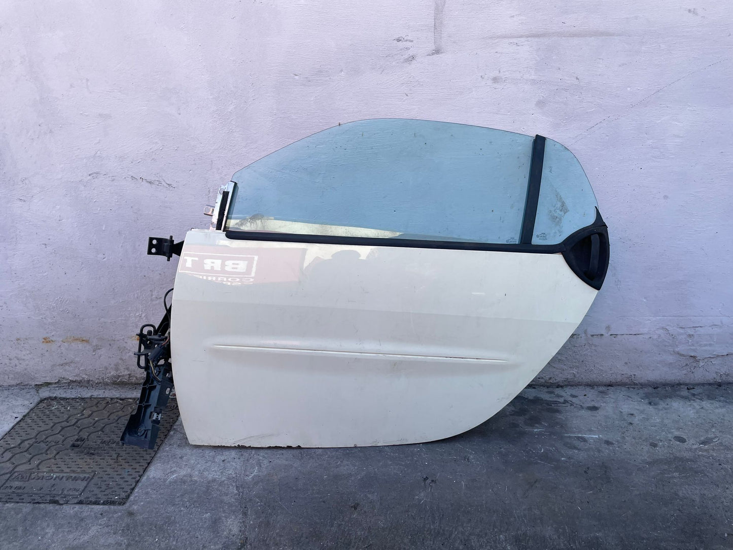 Porta Portiera Sportello Anteriore Originale Completo Sinistro SX Smart ForTwo 1998-2007 Bianco