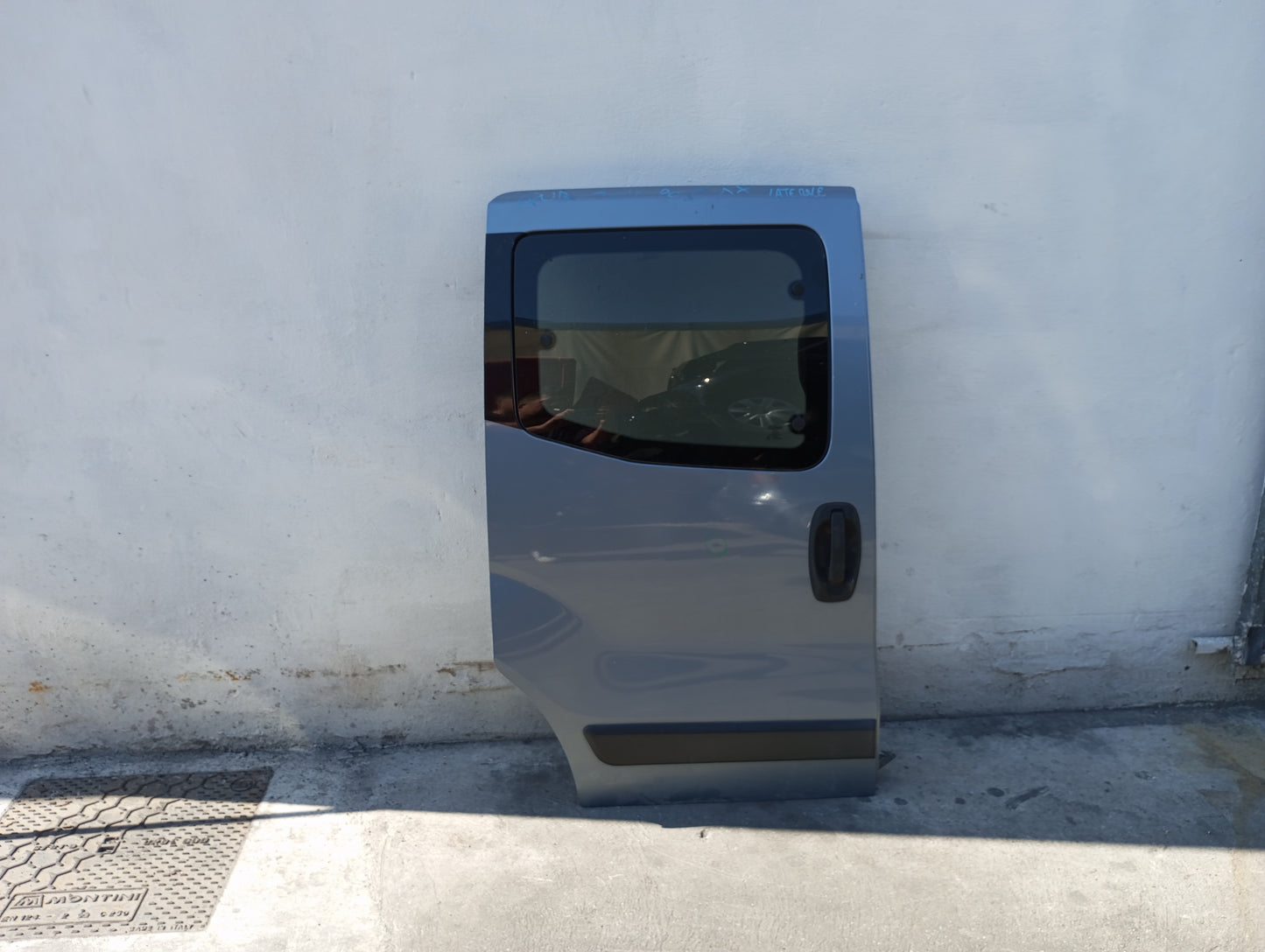 Porta Scorrevole Portiera Sportello Posteriore Originale DX FIAT Qubo 2011 Grigio