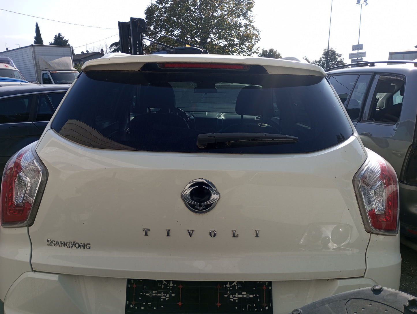 Portellone Posteriore Bagagliaio Originale SsangYong Tivoli 2019 Bianco