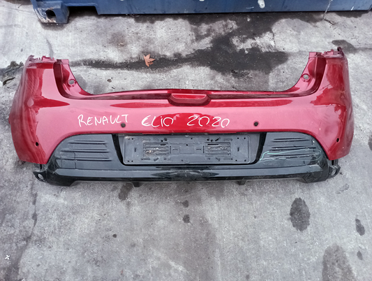 Original Renault Clio IV Rear Bumper 2020 Bordeaux