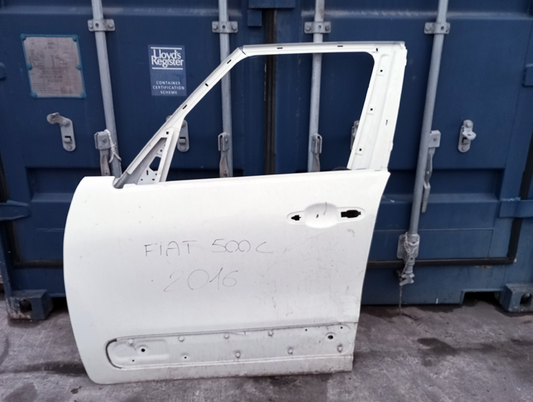 Porta Portiera Sportello Anteriore Originale Sinistro SX FIAT 500L 2016 Bianco