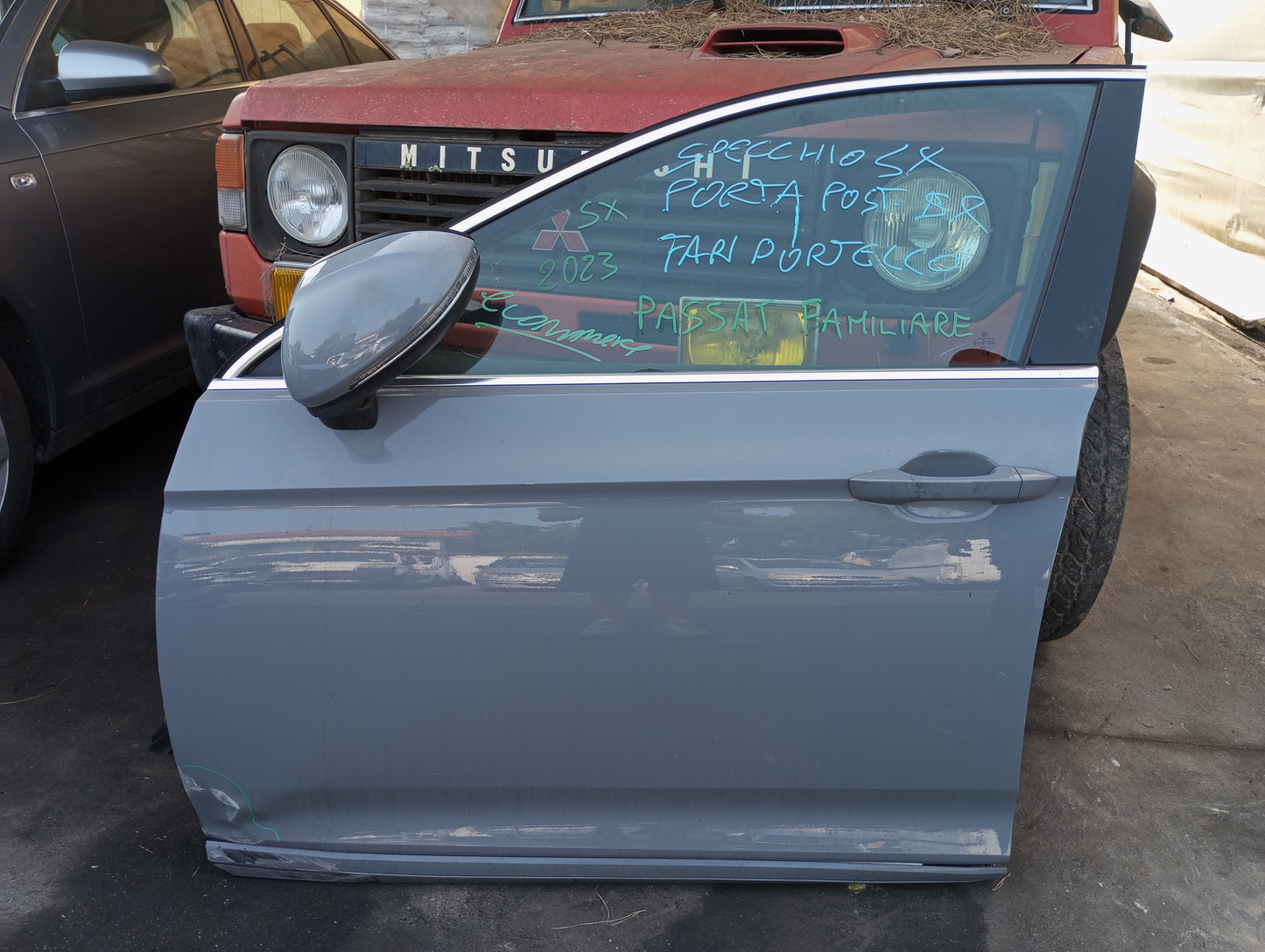 Porta Portiera Sportello Anteriore Originale Completo Volkswagen Passat Station Wagon B8 Variant Grigio 2023