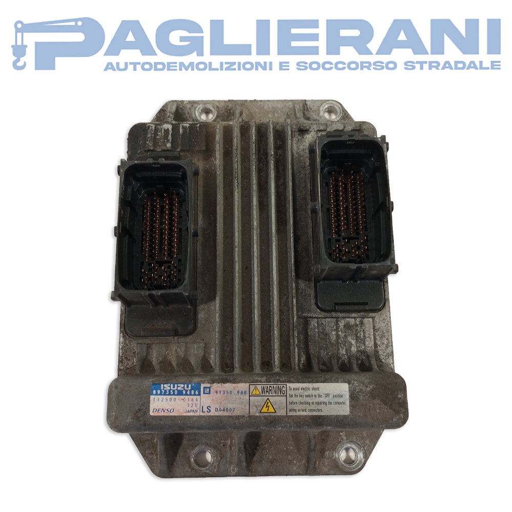 Centralina DENSO ECU Motore Isuzu 112500-0164 D 04007 (Codice Rif. 8973509486)