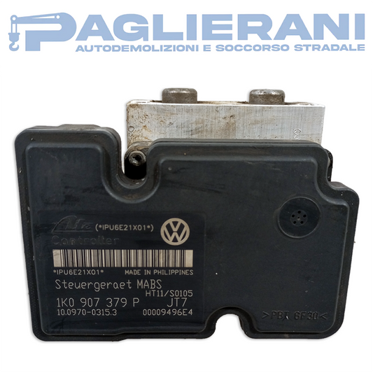 ATE Control Unit ABS Pump Seat Altea 2004-2010 JT7 10.0970-0315.3 (1K0907379P)