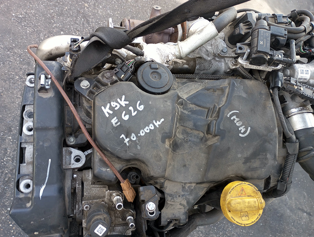 Motore K9K626 Dacia Dokker 2012-2021 1500 [1.5] Euro6 Diesel 66KW 90CV 70.000 KM