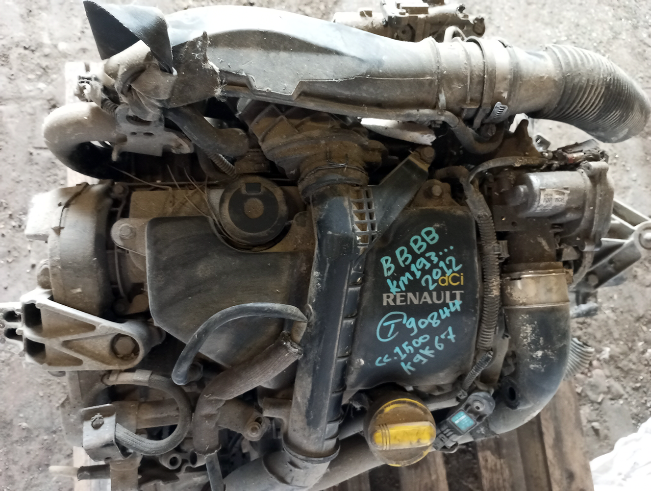 Motore K9K67 Renault Clio III 2008-2015 Diesel 1500 [1.5] 66KW 90CV 193.000 KM