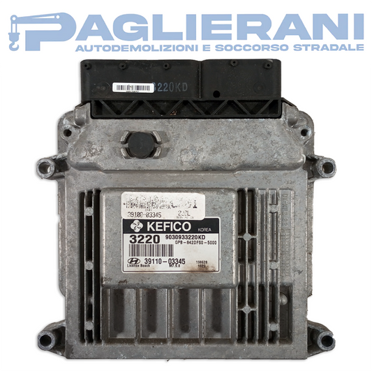 Centralina KEFICO ECU Motore Hyundai i20 2008-2015 3220 M7.9.8 9030933220KD (39110-03345)