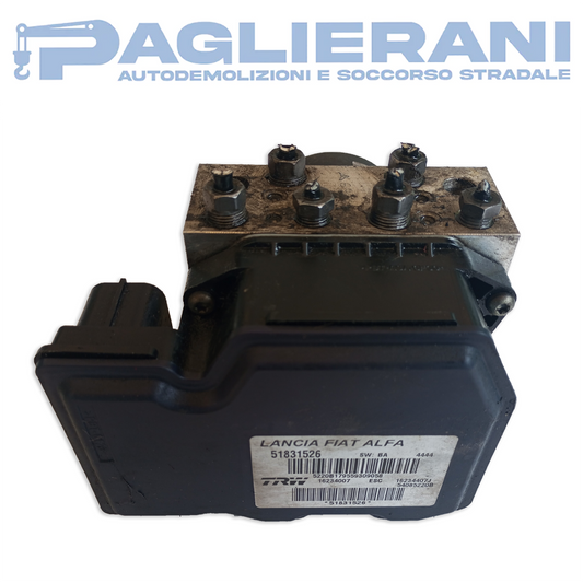 TRW ABS Pump Control Unit FIAT Lancia Alfa Romeo (Ref. Code 52056415)