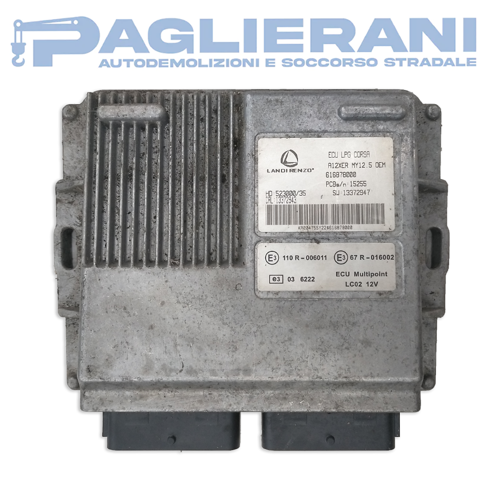 Centralina ECU GPL Landi Renzo Opel Corsa (Codice Rif. 616878000)