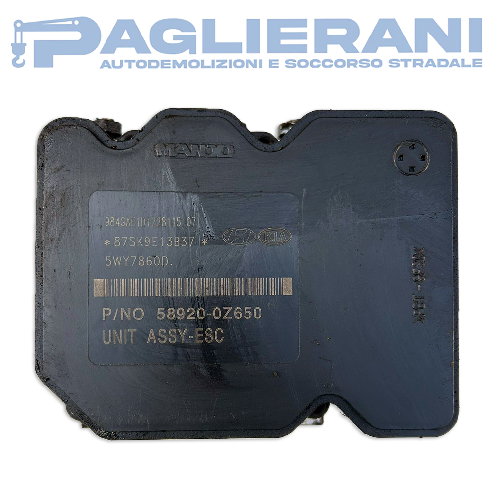 MANDO ABS Pump Control Unit Hyundai/KIA 2004-2010 58920-0Z650 (5WY7860D)