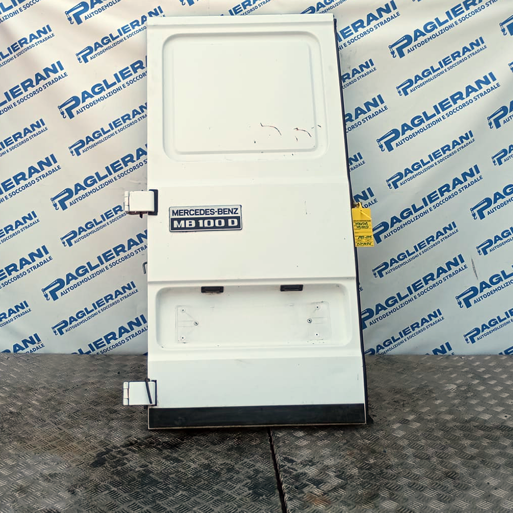 Porta Portiera Sportello Posteriore Originale Sinistro SX Mercedes-Benz MB100 1981-1996 Bianco