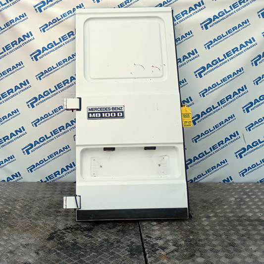 Porta Portiera Sportello Posteriore Originale Sinistro SX Mercedes-Benz MB100 1981-1996 Bianco
