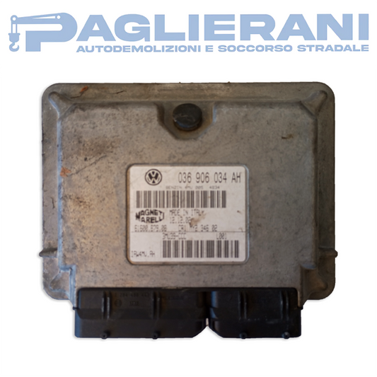 Centralina ECU Motore Magneti Marelli Seat Ibiza IAW4MV.AH (Cod. Rif. 036906034AH)