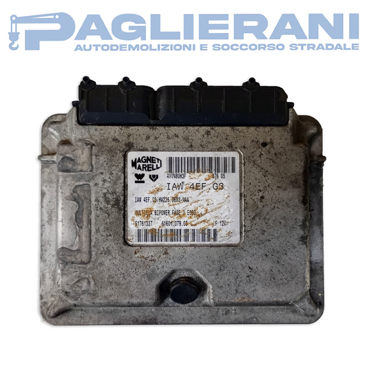 Magneti Marelli Engine ECU Control Unit FIAT IAW4EF.G3 (Code Ref. 51761337)