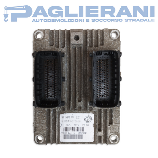 Centralina Magneti Marelli ECU FIAT 500 IAW5SF8.MR D032 (Codice Rif. 51829843)