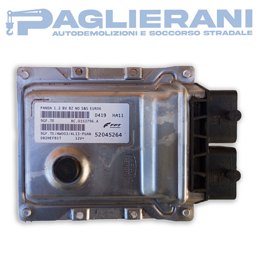 Centralina Magneti Marelli ECU Motore FIAT Panda D419 (Codice Rif. 52045264)