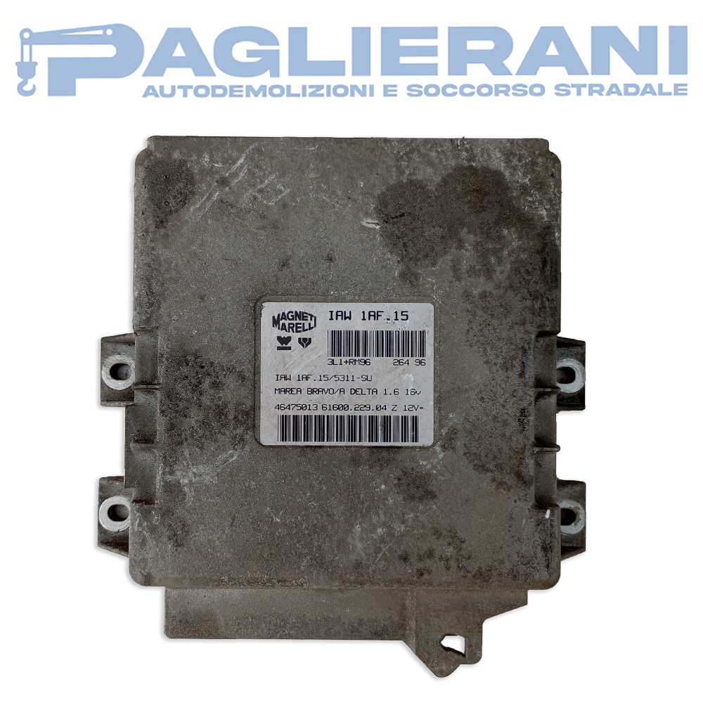 Magneti Marelli ECU Engine Control Unit FIAT Marea IAW 1AF.15 (Ref. Code 46475013)