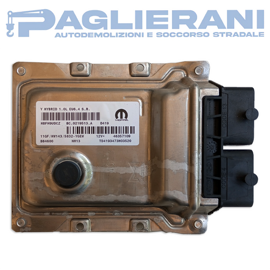 Centralina ECU Motore Magneti Marelli MOPAR Lancia Y Hybrid 2021-2026 D419 (46357109)