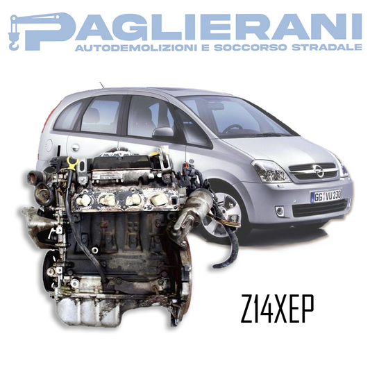 Engine Z14XEP Opel Meriva 2009> 1.4 Petrol 140,000 Km