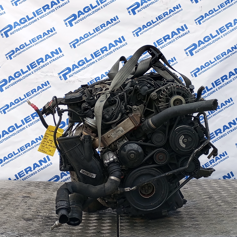 Engine N47D20A BMW 118d 2007-2012 Euro4 Diesel 2000 [2.0] 105KW 163HP 200.000 KM