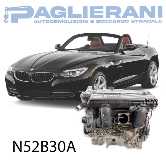 Motore N52B30A BMW Z4 3.0 Benzina 150.000 Km