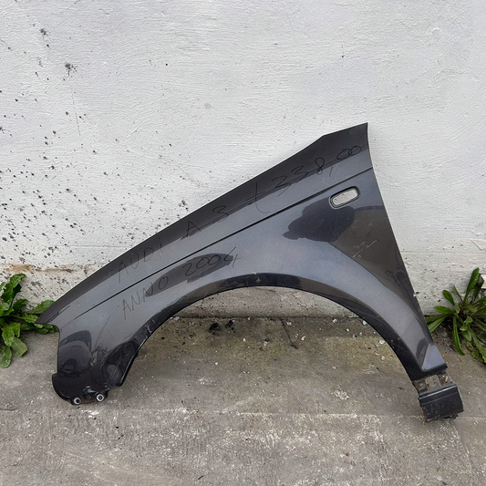 Parafango Anteriore Originale Sinistro SX Audi A3 2004 Nero