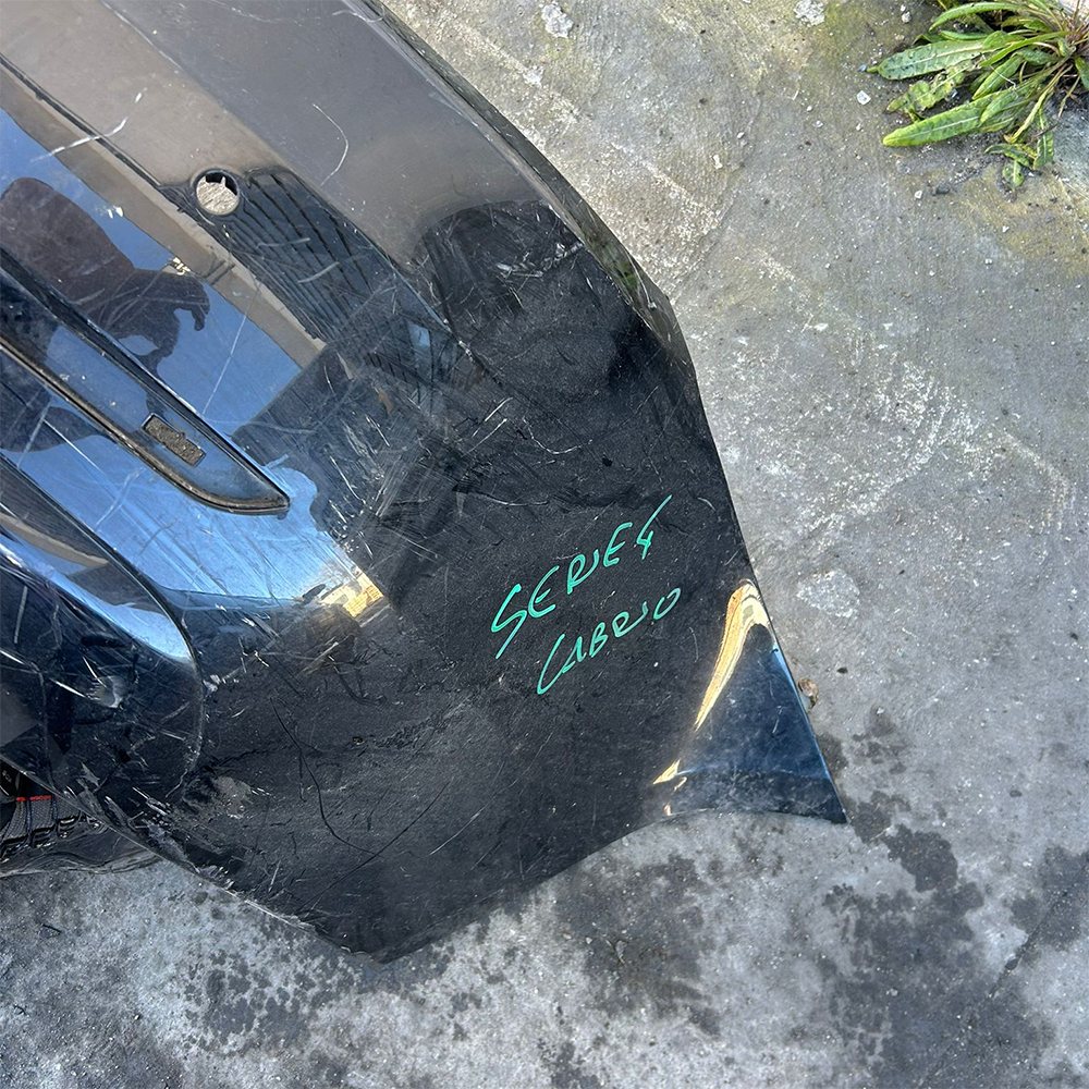 Paraurti Originale Posteriore BMW Serie 4 Cabrio 2013-2020 Nero
