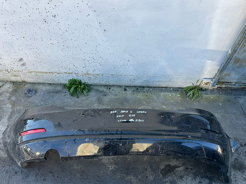 Paraurti Originale Posteriore BMW Serie 4 Cabrio 2013-2020 Nero