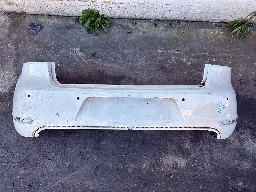 Paraurti Originale Posteriore Volkswagen Golf 2015 Bianco