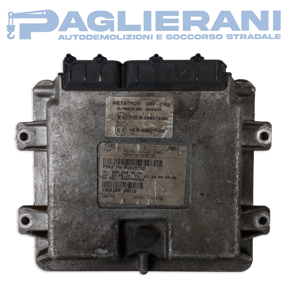 Centralina ECU Motore FIAT Panda (PN 51815710)