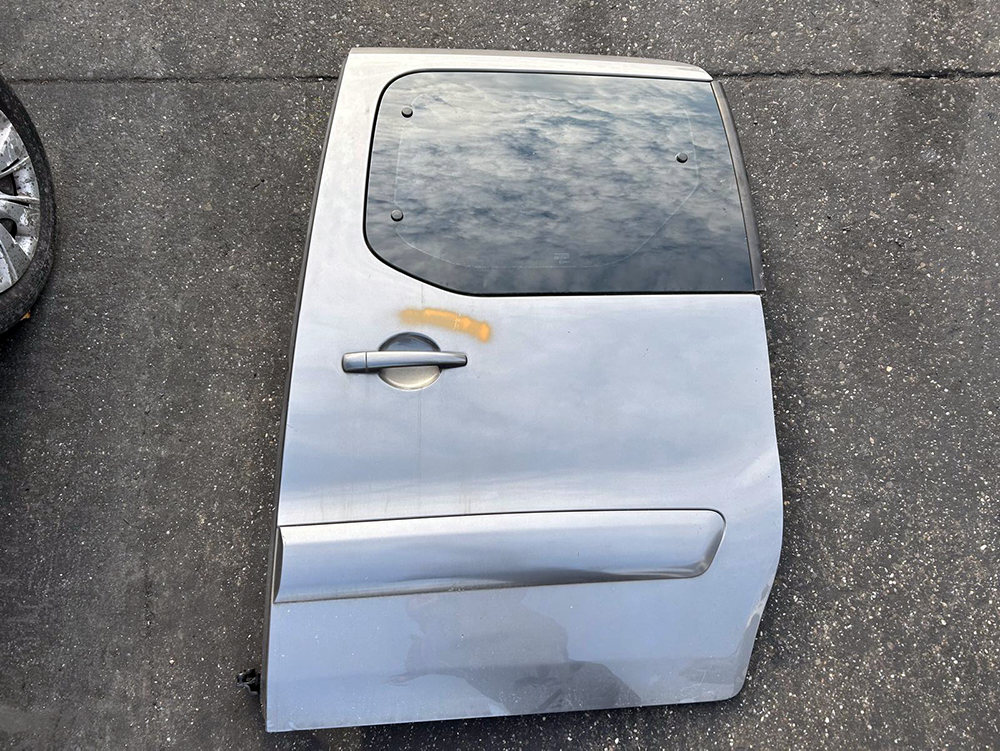 Porta Scorrevole Portiera Sportello Posteriore Originale Sinistro SX Peugeot Partner 2010 Grigio
