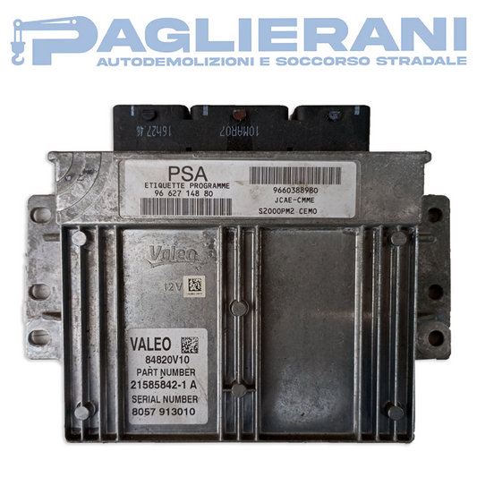 PSA SAGEM ECU Engine Control Unit Citroen Peugeot (9662714980)