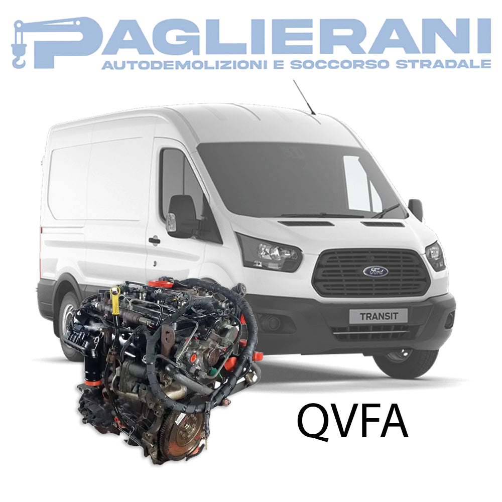 Engine QVFA Ford Transit 2006-2010 2200 [2.2] TDCI 16V Diesel 81KW 110HP 170.000 KM