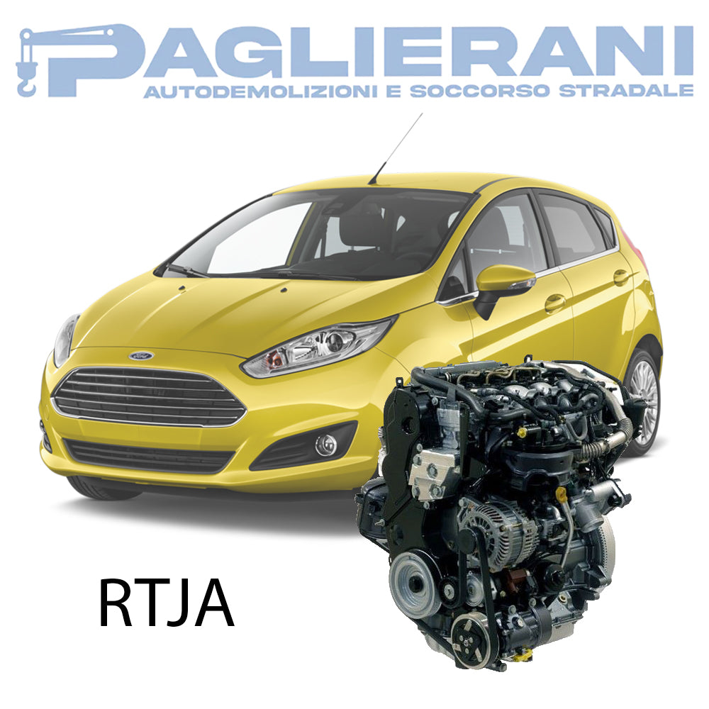 Engine RTJA Ford Fiesta Mk6 2008-2017 1400 [1.4] Bifuel Petrol/LPG 71KW 97HP 150.000 KM