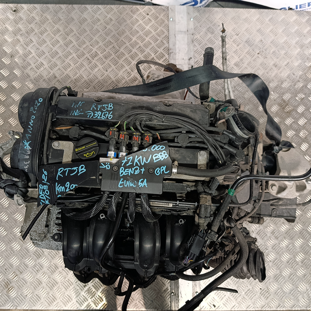 Engine RTJB Ford Fiesta 2008-2013 Euro 5A 1400 [1.4] Petrol/GPL 71KW 95HP 200.000 KM