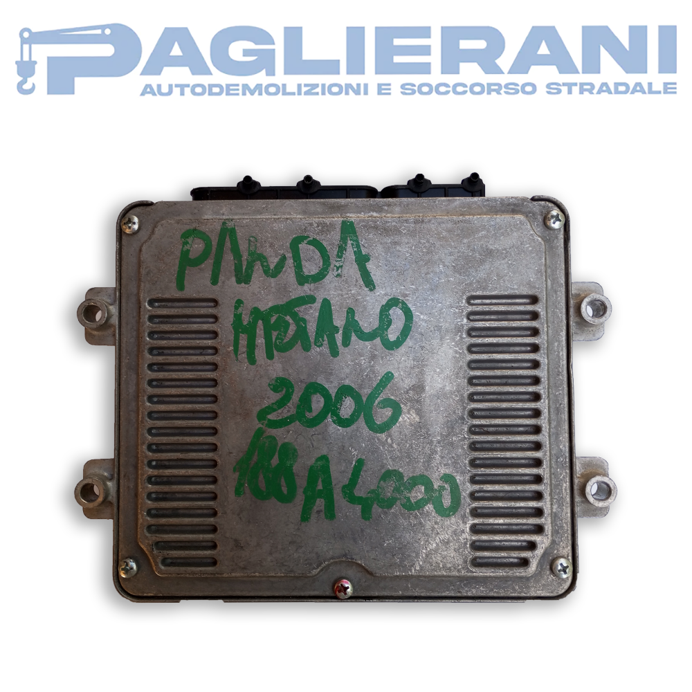 Centralina ECU Motore Iniezione Gas Fiat Panda Bipower E08D Metatron 4100134 (PN 51804614)