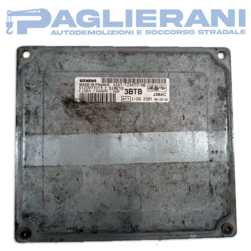 Centralina Motore ECU Siemens FoMoCo Ford Fiesta SIM210 3BTB (S120977013C)