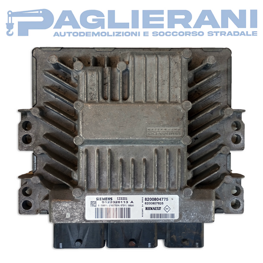 Centralina ECU Motore Siemens Renault Megane 2006-2010 SID301 8200804775 (S122326113A)