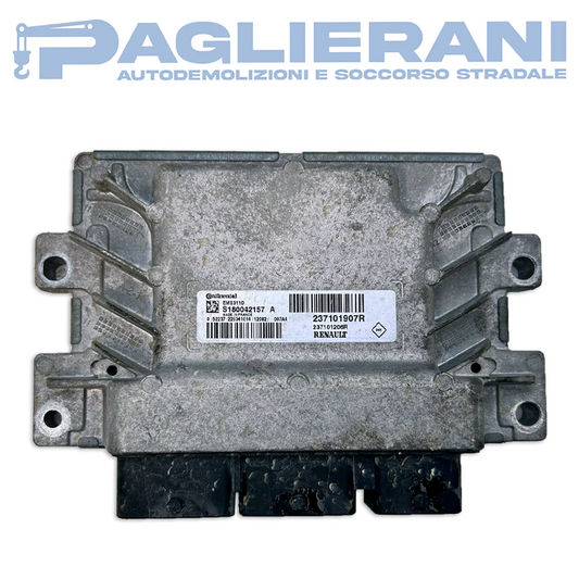 Continental ECU Engine Control Unit Renault Clio 2008-2015 EMS3110 237101907R (S180042157 A)