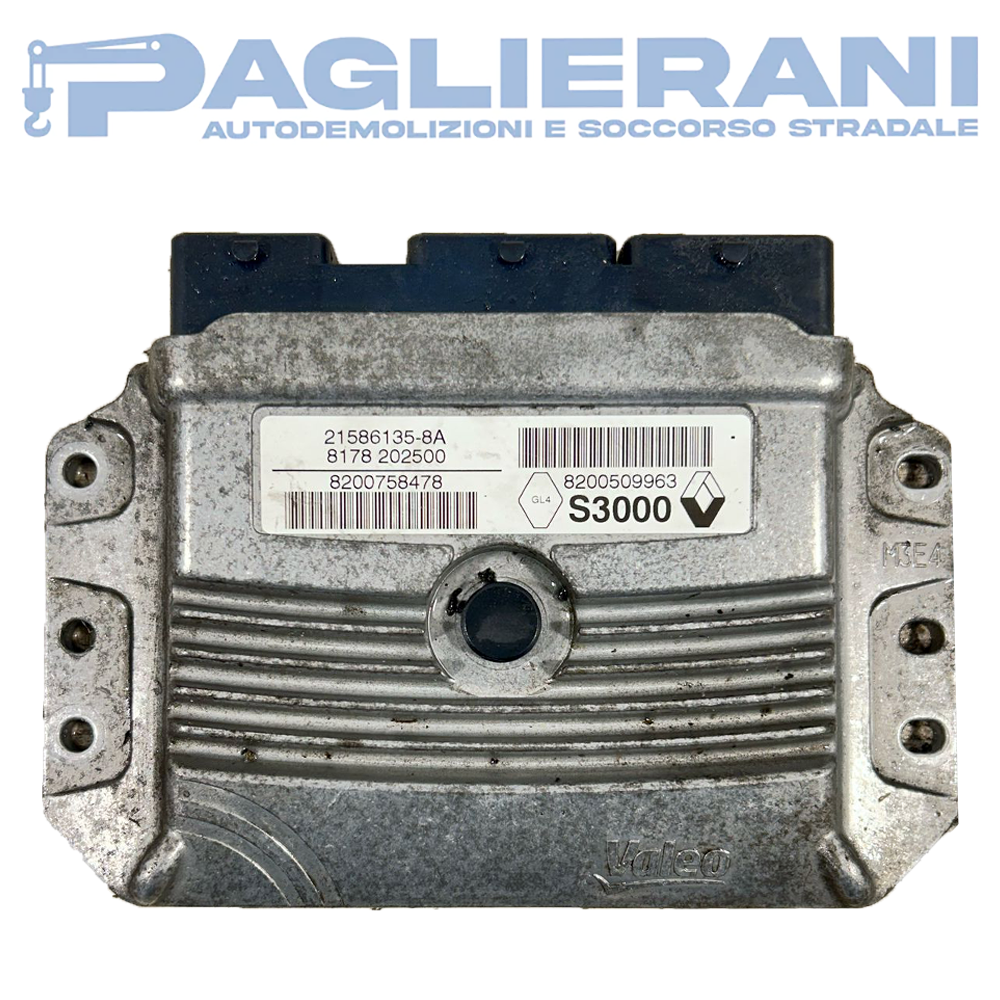 Valeo ECU Engine Renault Megane II RS 2004-2008 S3000 21586135-8A (8200509963)