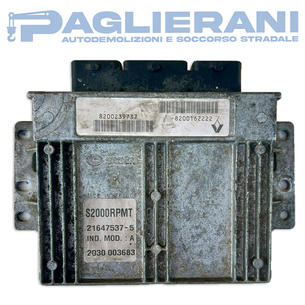 Engine Control Unit ECU SAGEM S2000RPMT Renault Espace IV 1998-2010 (8200162222)