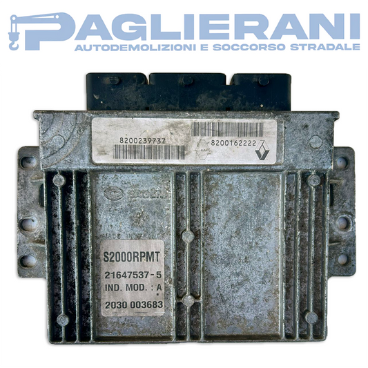 Engine Control Unit ECU SAGEM S2000RPMT Renault Espace IV 1998-2010 (8200162222)