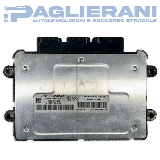 Valeo ECU Engine Control Unit J34P-AAE Peugeot 206 1998-2003 JCAE (SW9661978880)