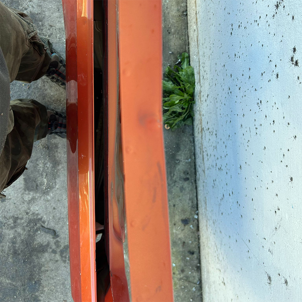 Porta Portiera Sportello Posteriore Originale Destro DX Volkswagen T-ROC 2017-2022 Arancione