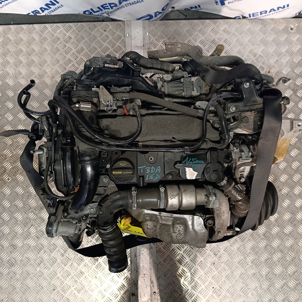 Engine Ford C-MAX T3DA 2011-2014 Euro 5 Diesel 1600 [1.6] TDCI 70KW 9HP 145.000 KM