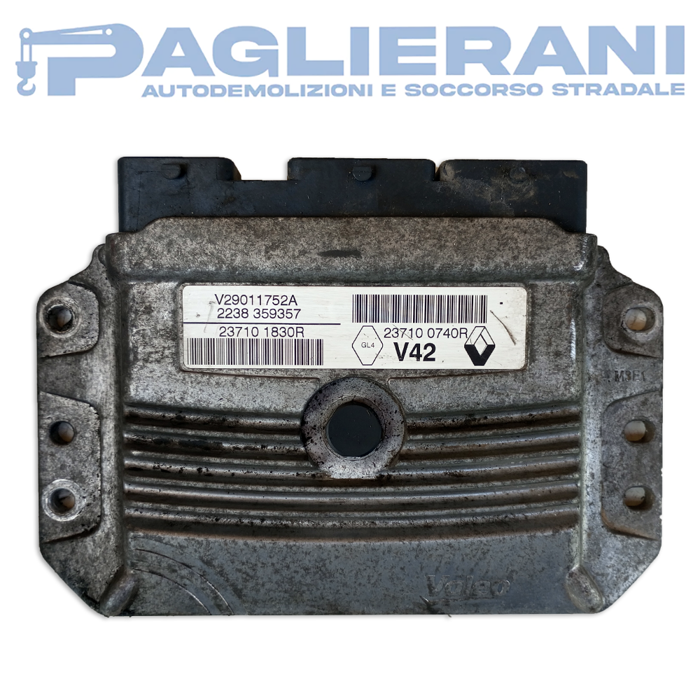 Valeo ECU Engine Control Unit Dacia Duster 2010-2018 V42 23710 1830R V29011752A (237100740R)